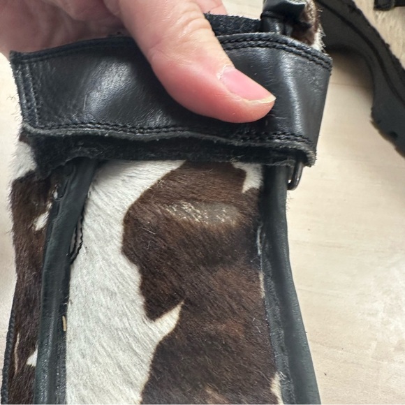 Donald J Pliner Cowhide Lug sole shoes - Picture 10 of 13